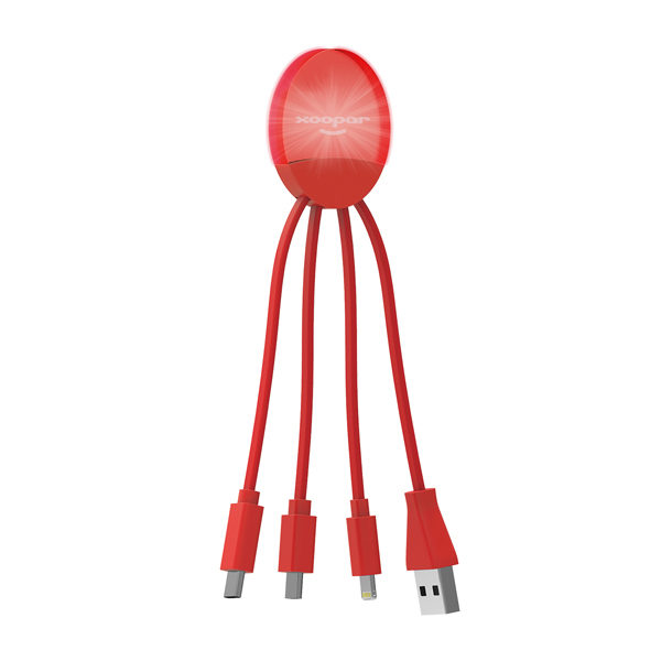 3180 czerwony red ILO CABLE adapter LED do ładowania